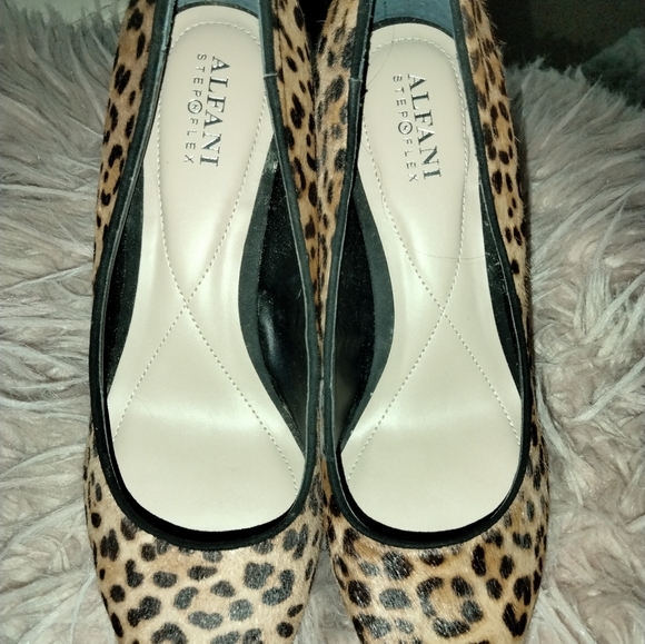 Alfani Stepnflex cheetah print high heels - Picture 1 of 5